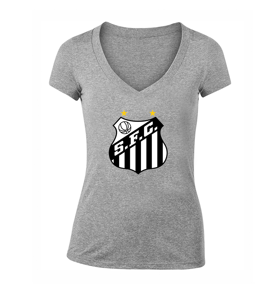 Women's Santos FC V-Neck T-Shirt
