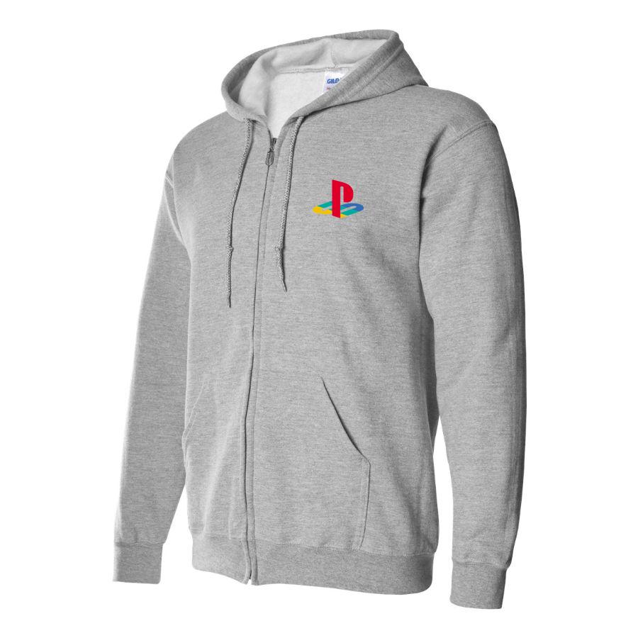 Men's Playstation Zipper  Hoodie