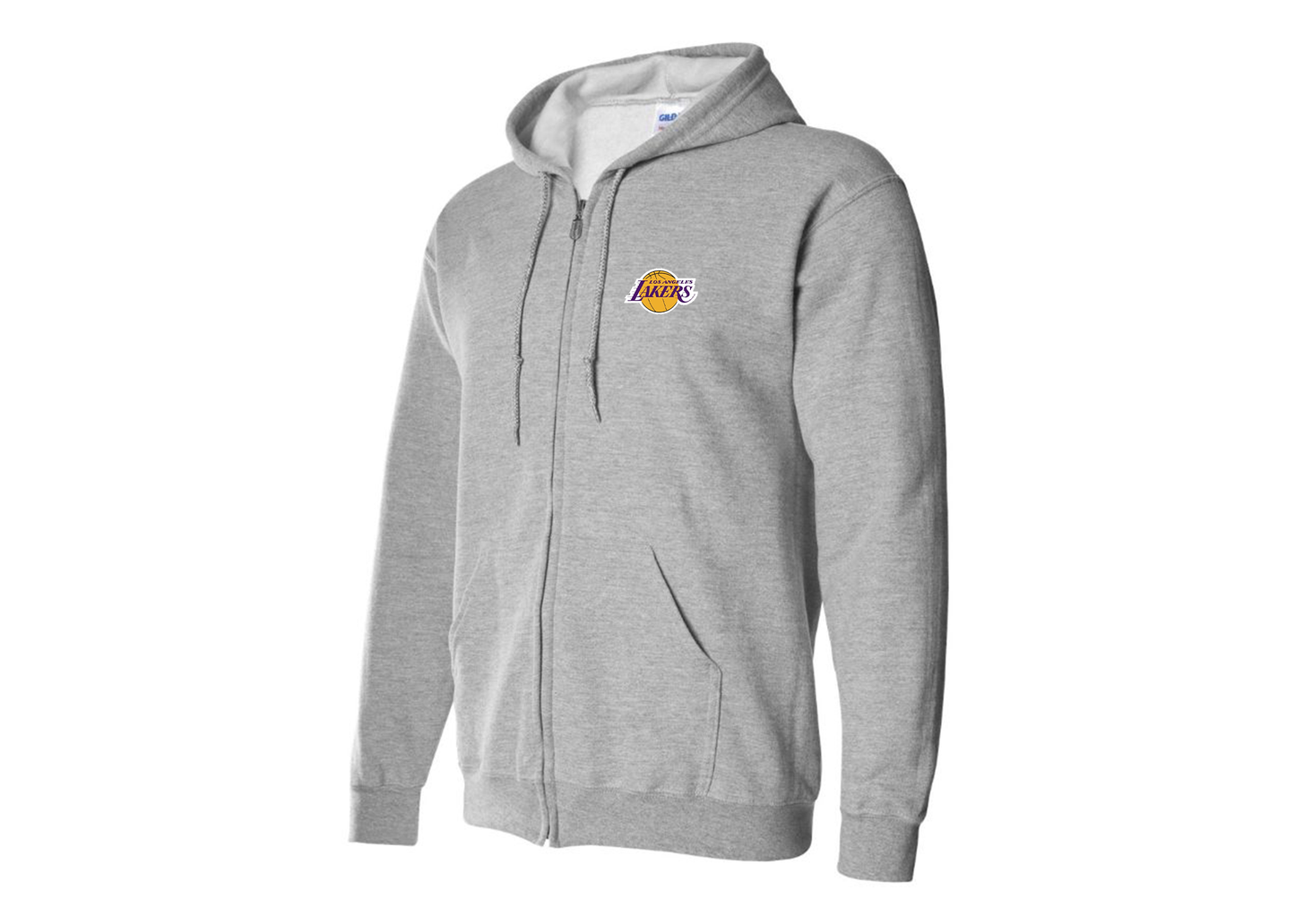 Men's Los Angeles Lakers  Zipper  Hoodie