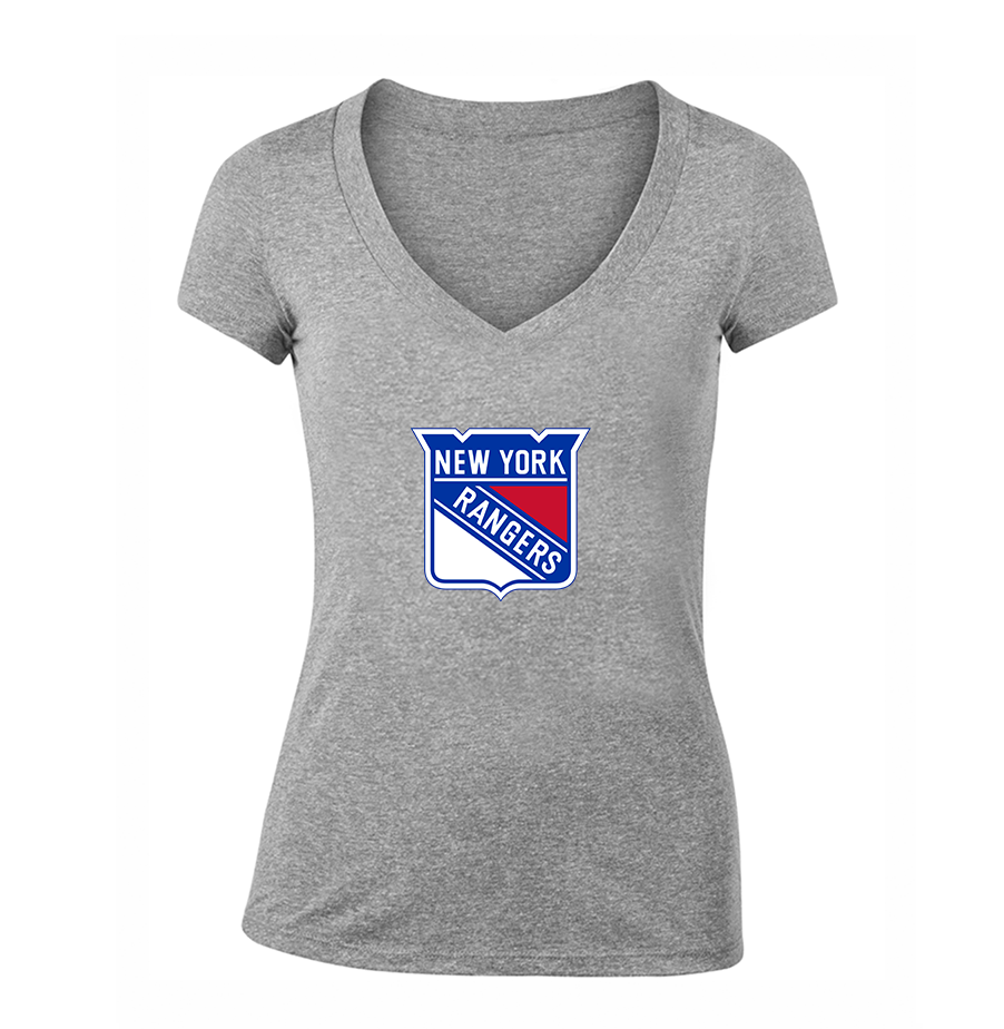 Women's NHL - New York Rangers V-Neck T-Shirt