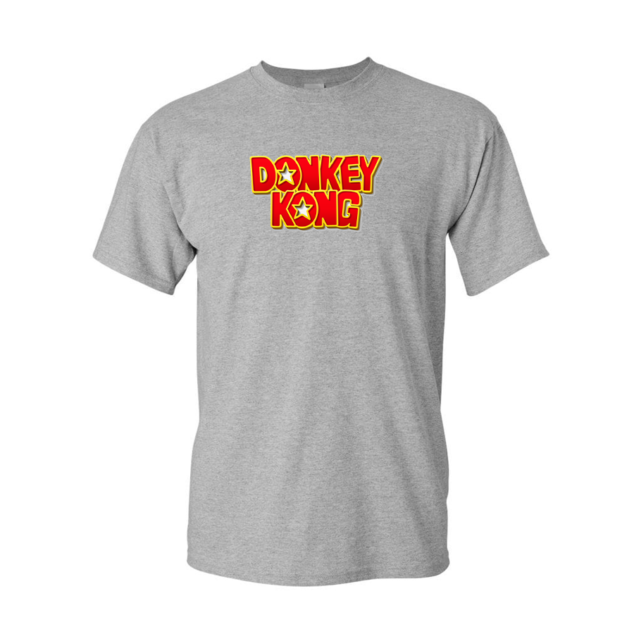 Men's Donkey Kong Cotton T-shirt – Graphic Cotton T-Shirt | TeesCustomize