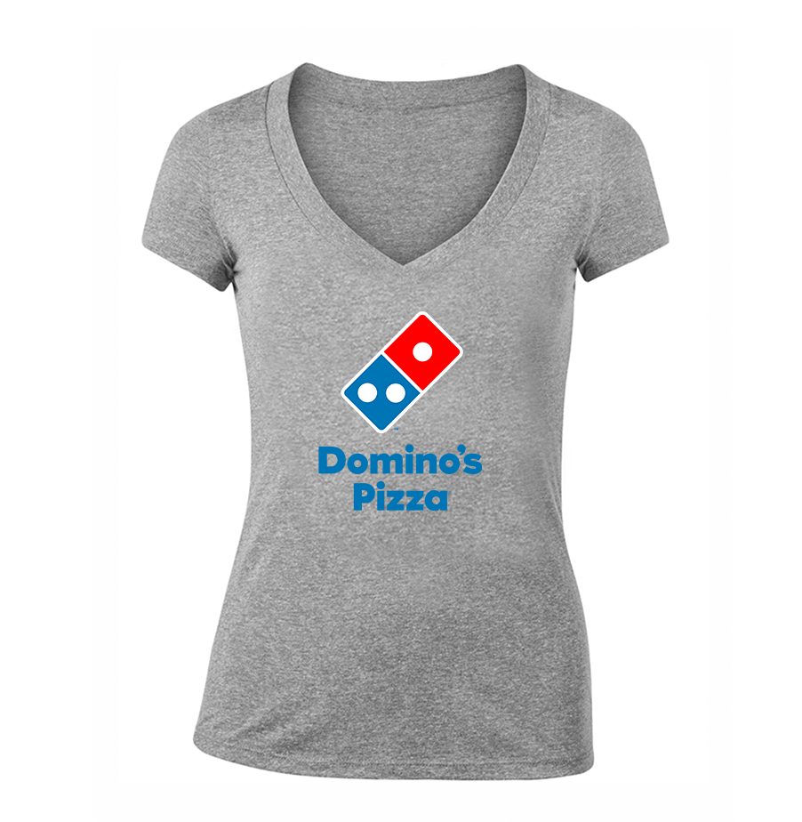 Women's Domino's Pizza V Neck T-Shirt