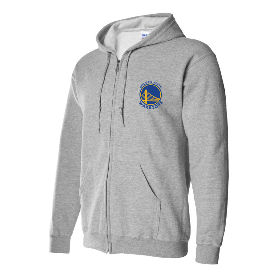 Men's Golden State Warriors  Zipper  Hoodie