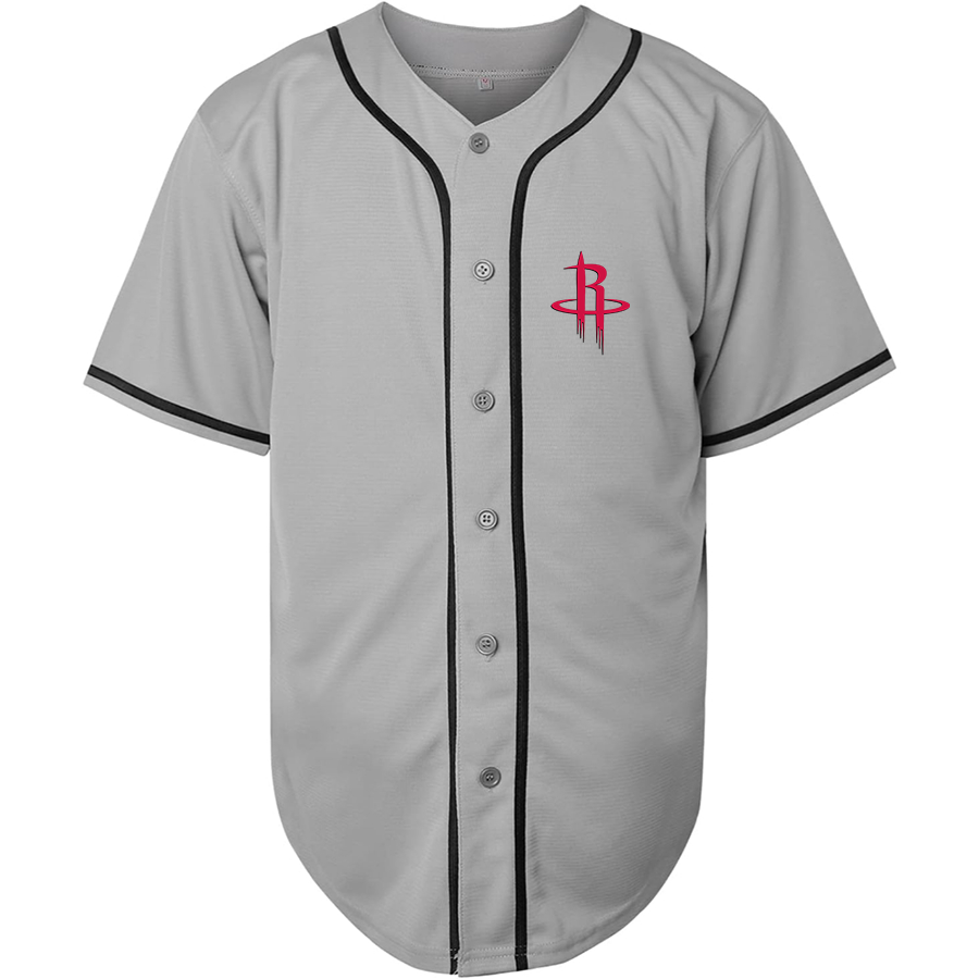 Men's Houston Rockets Baseball Jersey