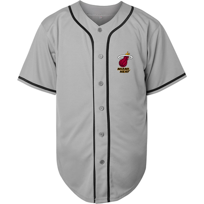 Men's Miami Heat Baseball Jersey