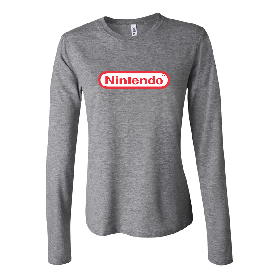 Women's Nintendo Long Sleeve T-Shirt