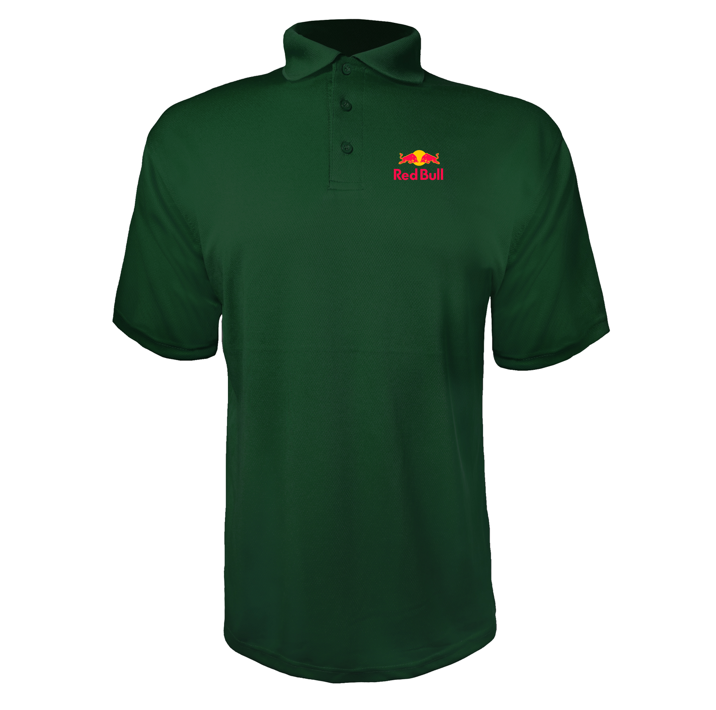 Men's Red Bull Polyester Polos