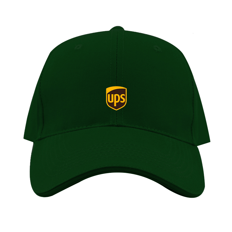 UPS Dad Baseball Cap Hat – Embroidered Fan Hat | TeesCustomize