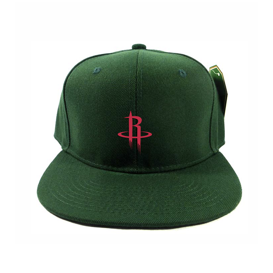 Houston Rockets Snapback Hat – Embroidered Fan Hat | TeesCustomize