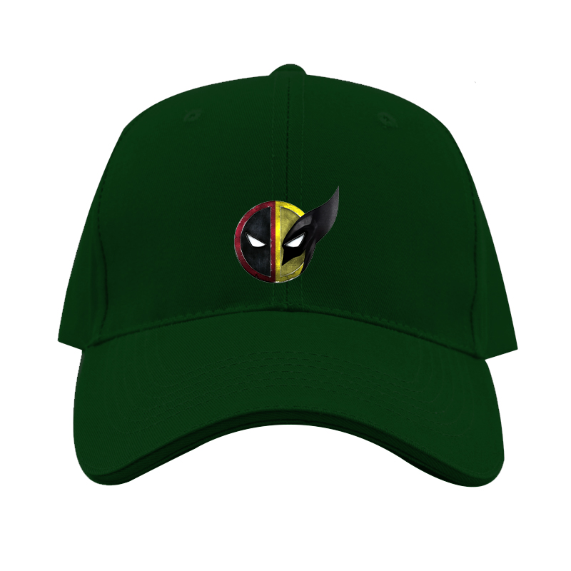 Deadpool & Wolverine Dad Baseball Cap Hat – Embroidered Fan Hat | TeesCustomize