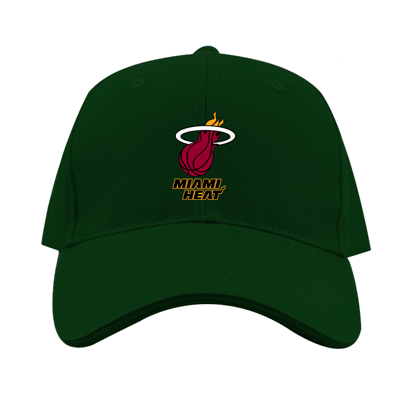 Miami Heat Dad Baseball Cap Hat