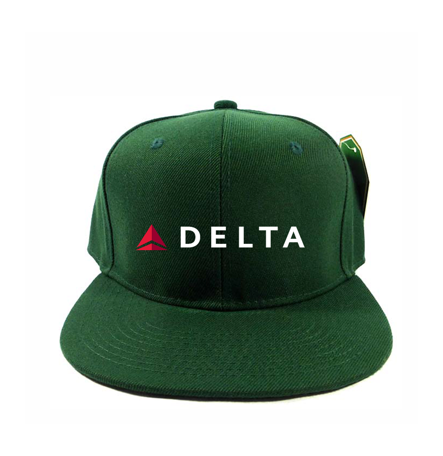 Delta Airlines Snapback Hat