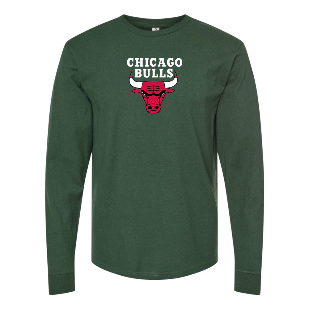 Men's Chicago Bulls Long sleeves T-Shirt