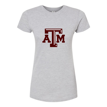 Women's Texas A&M Aggies Round Neck T-Shirt