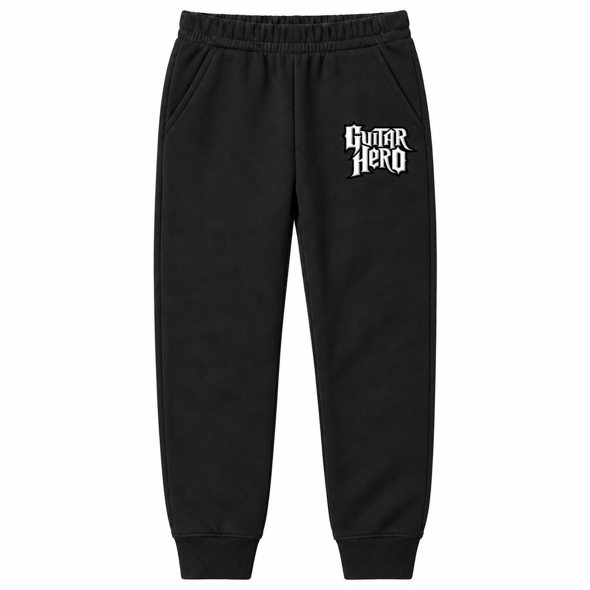 Guitar Hero Black youth joggers