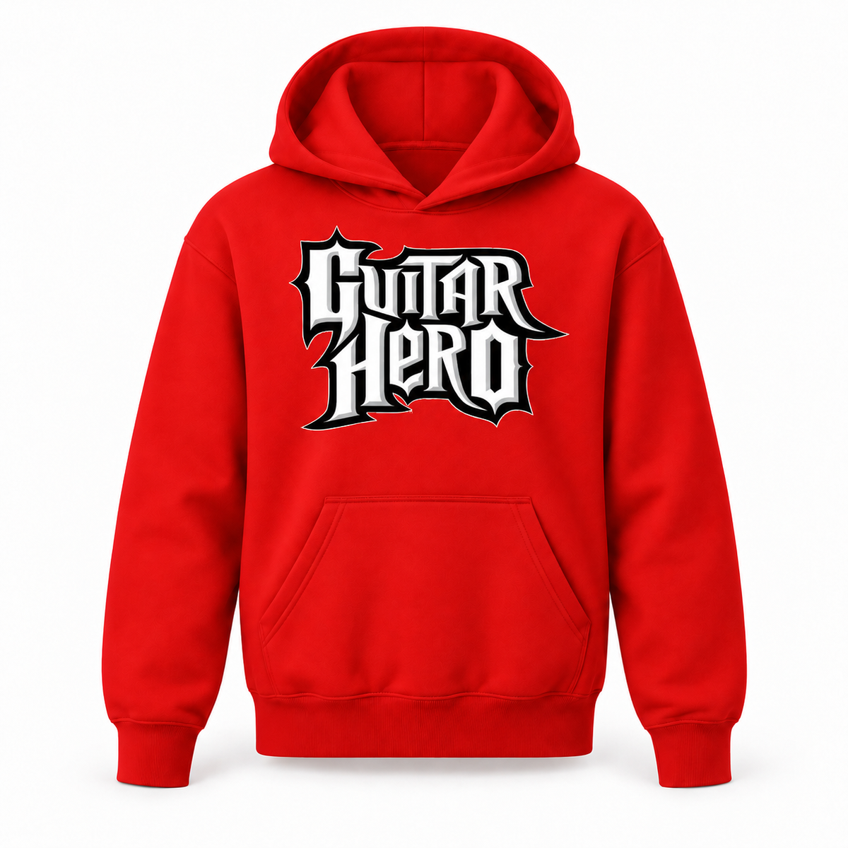 Guitar Hero youth pullover hoodie in Red
