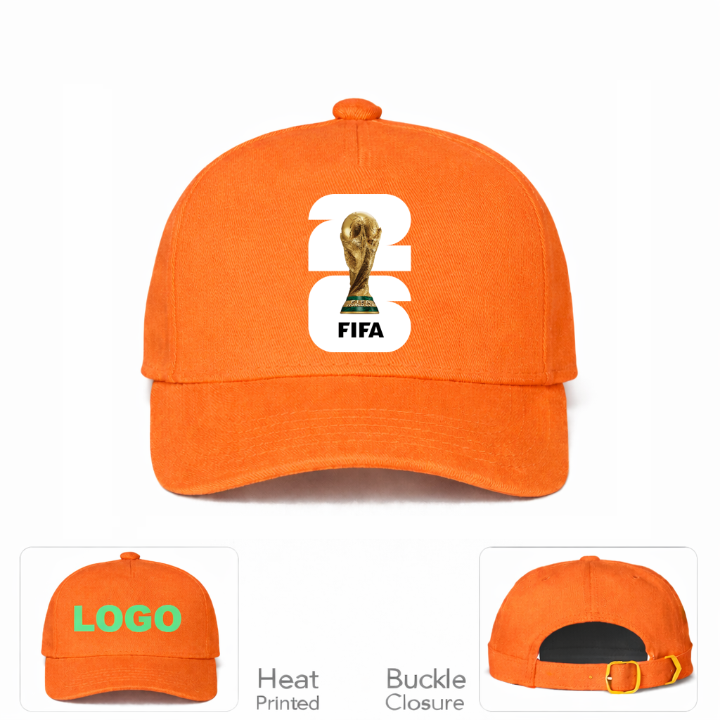 Fifa World Cup 2026 Dad Baseball Cap Adjustable Buckle Hat