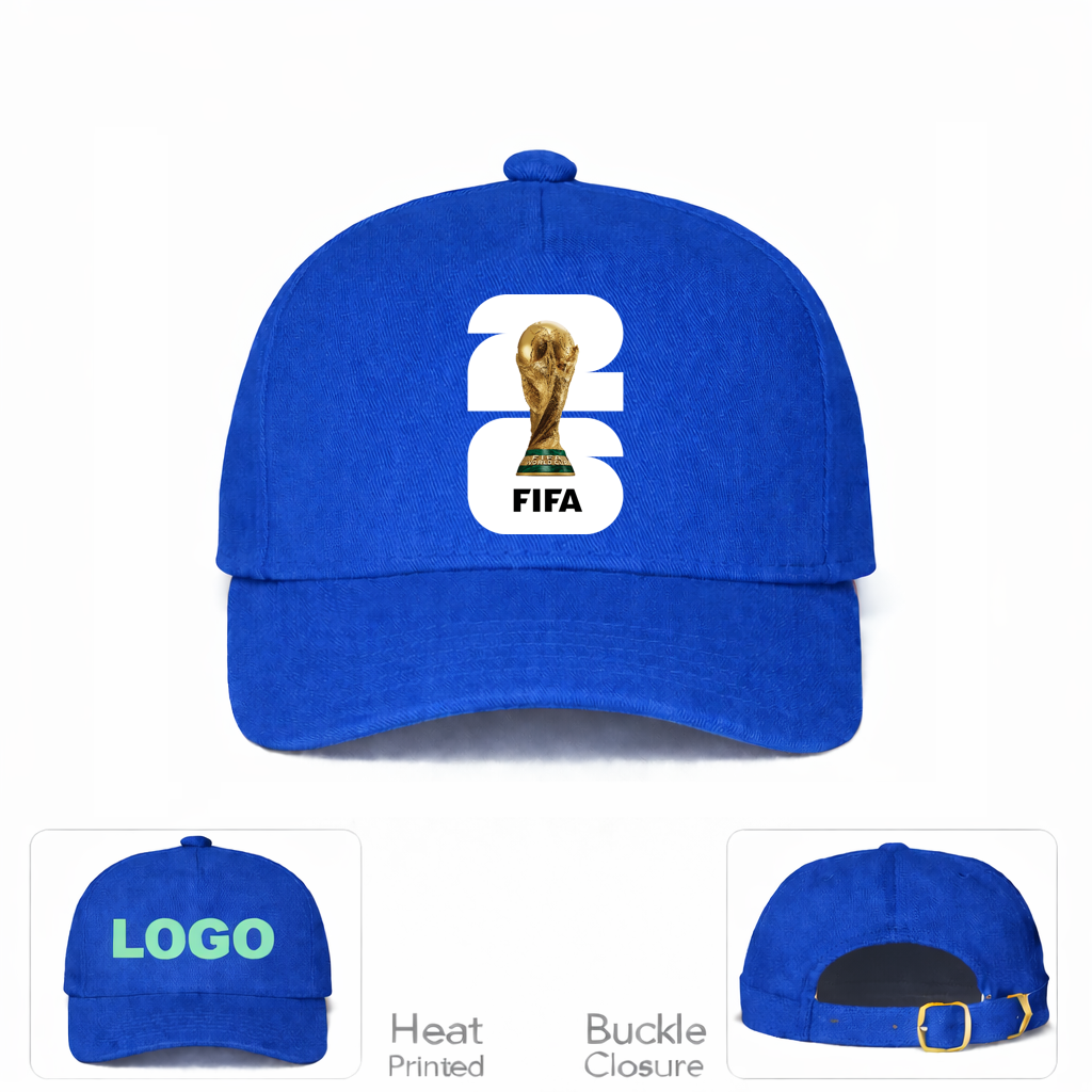 Fifa World Cup 2026 Dad Baseball Cap Adjustable Buckle Hat
