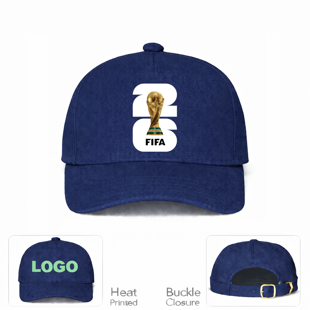 Fifa World Cup 2026 Dad Baseball Cap Adjustable Buckle Hat