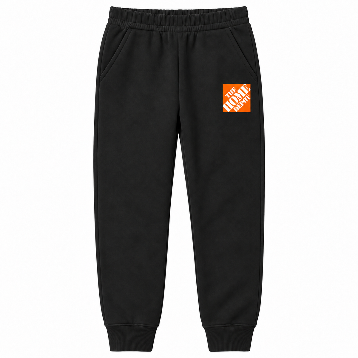 The Home Depot youth joggers in Black