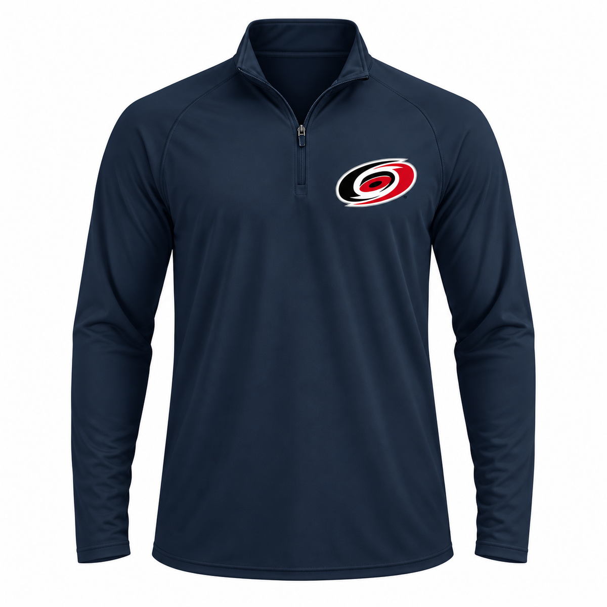 Navy - Front View - Carolina Hurricanes Quarter-Zip