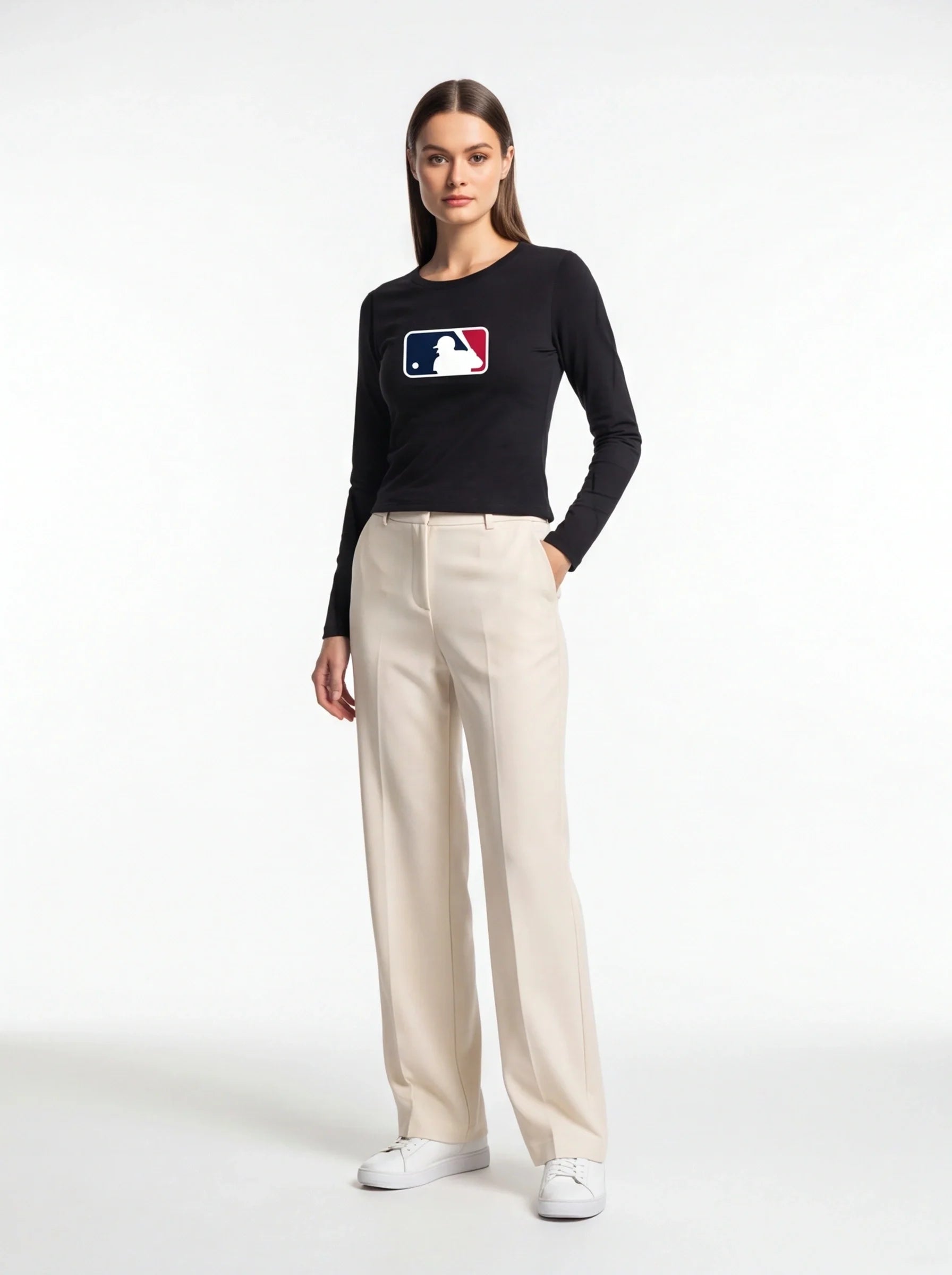 Women's Major League Baseball MLB Long Sleeve T-Shirt