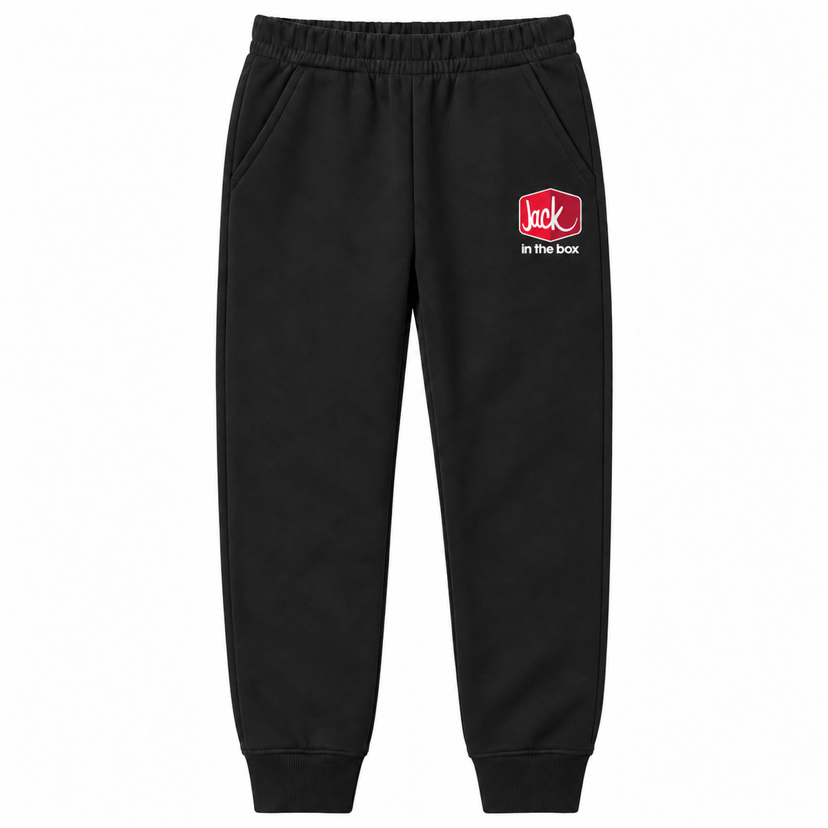 Youth Jack In The Box joggers sweatpants — Black
