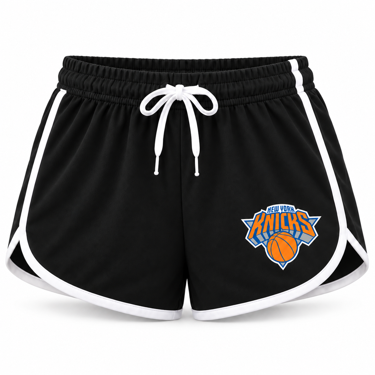 Women's New York Knicks Booty Shorts, Black