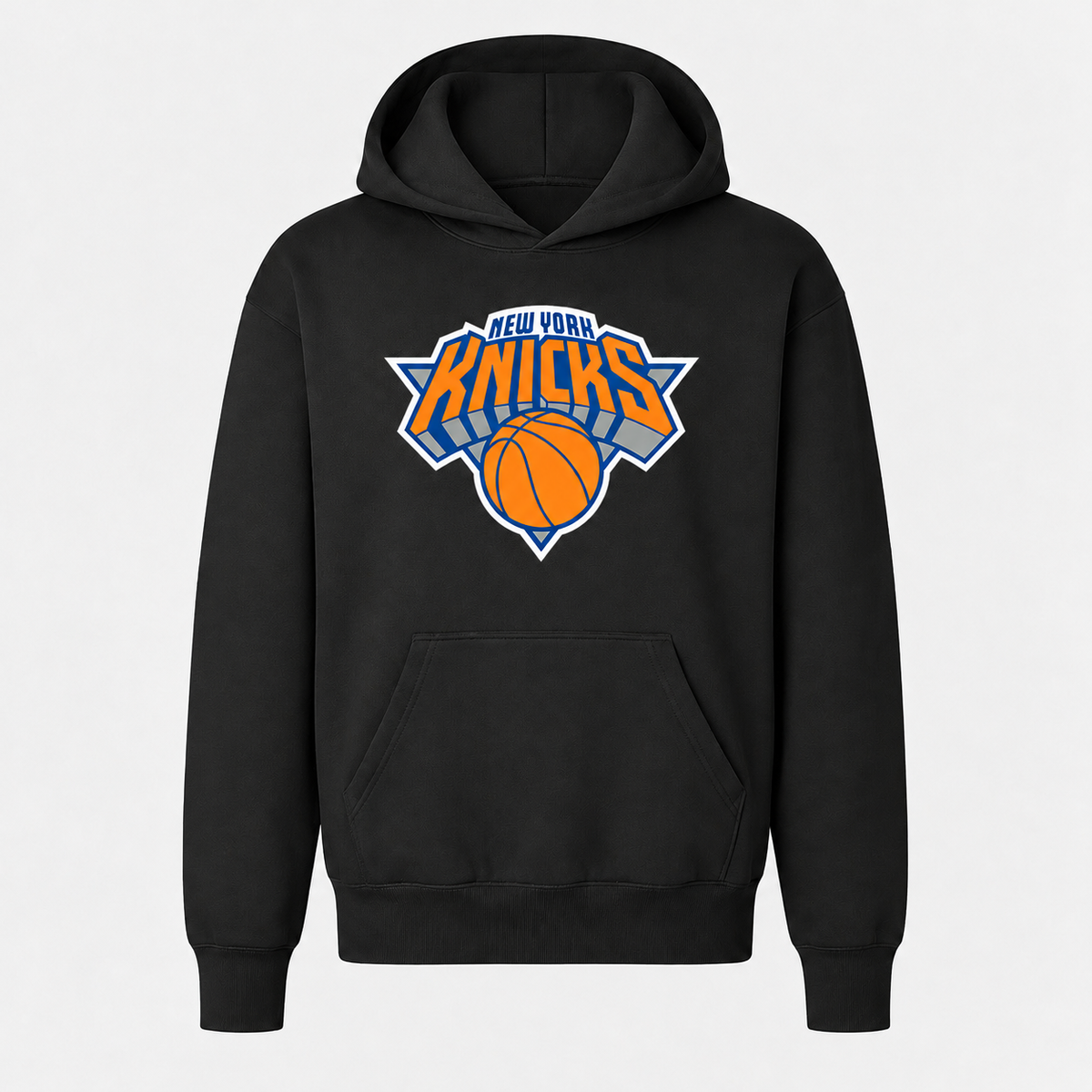 Youth New York Knicks pullover hoodie, Black