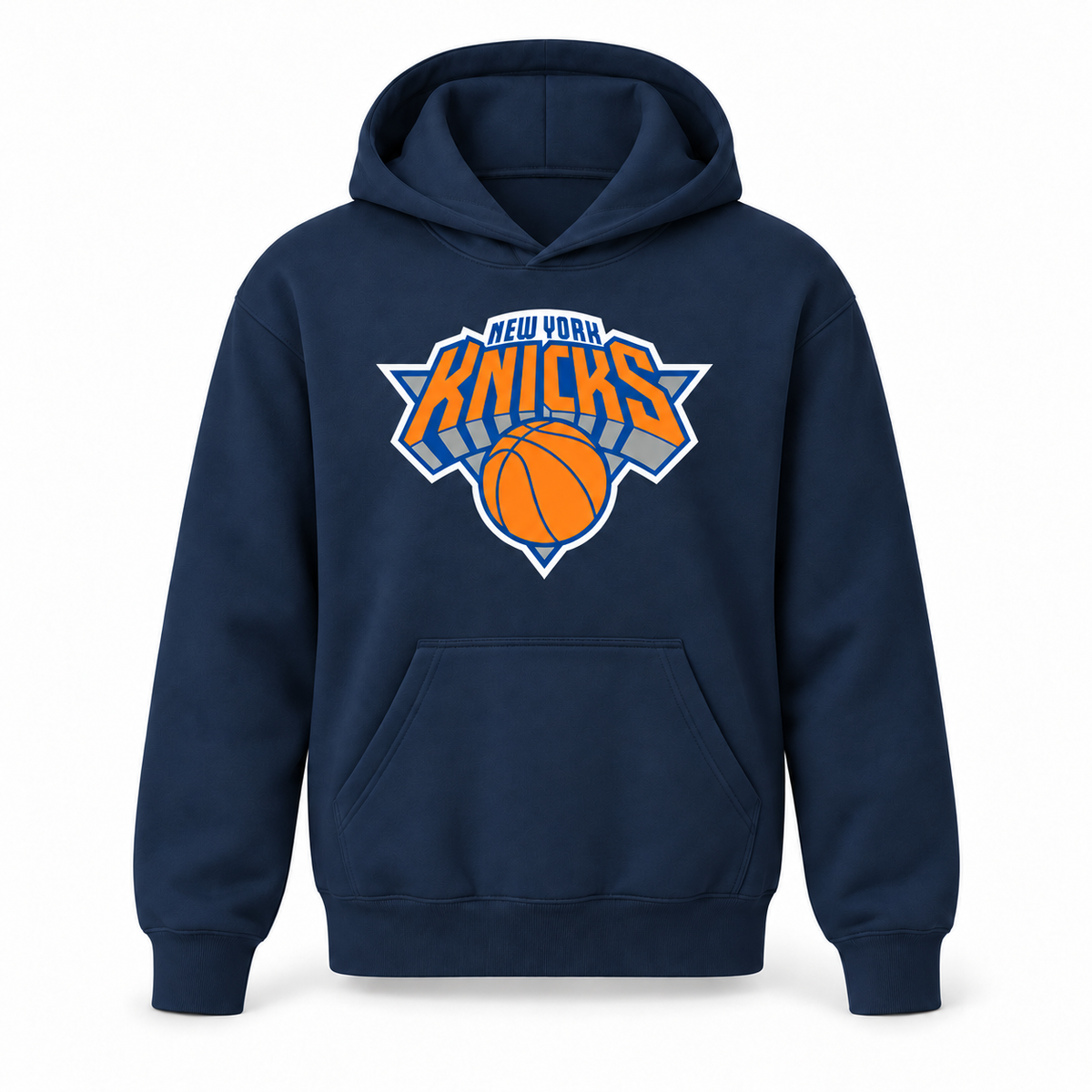 Youth New York Knicks pullover hoodie, Navy