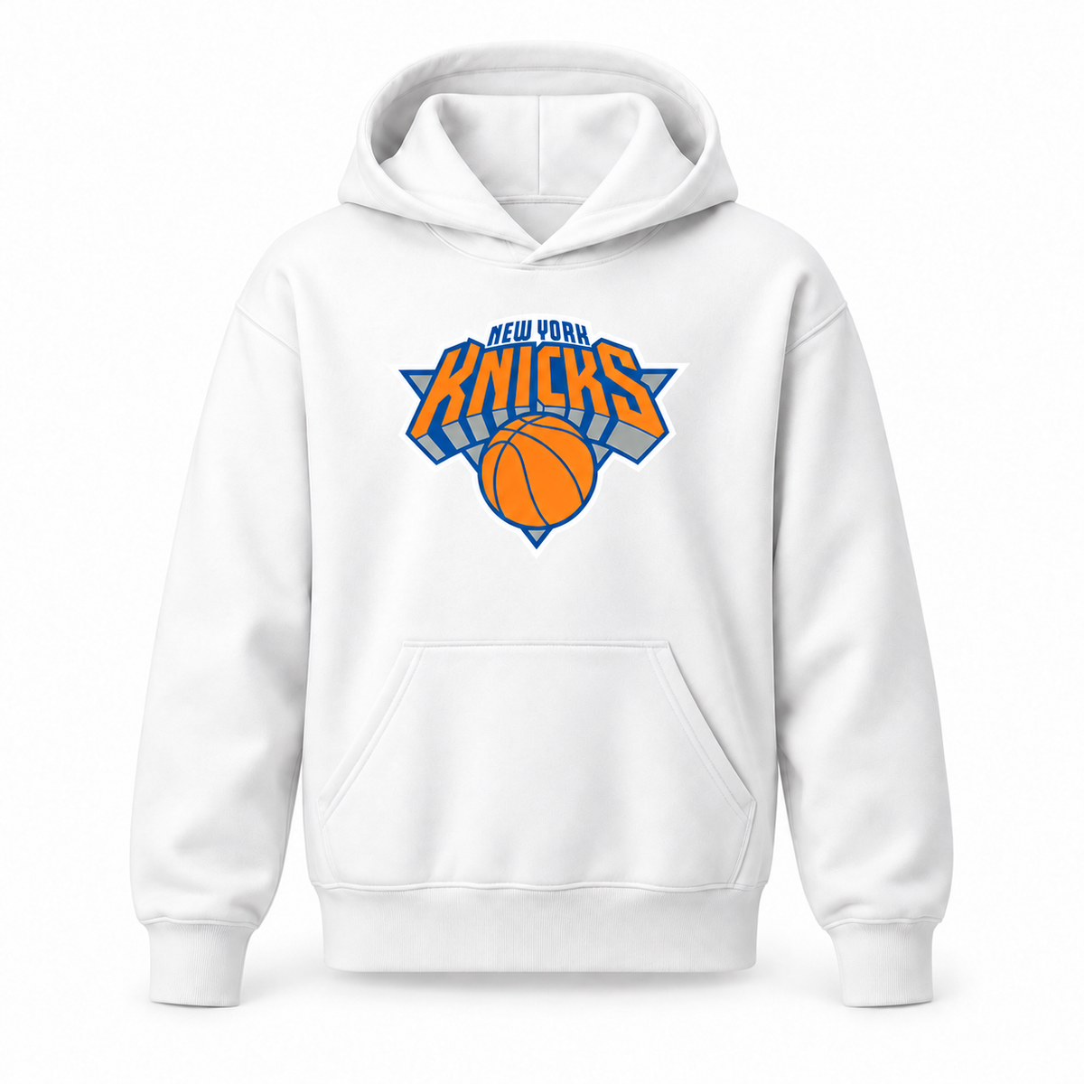 Youth New York Knicks pullover hoodie, White
