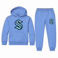 Seattle Kraken set in Carolina Blue