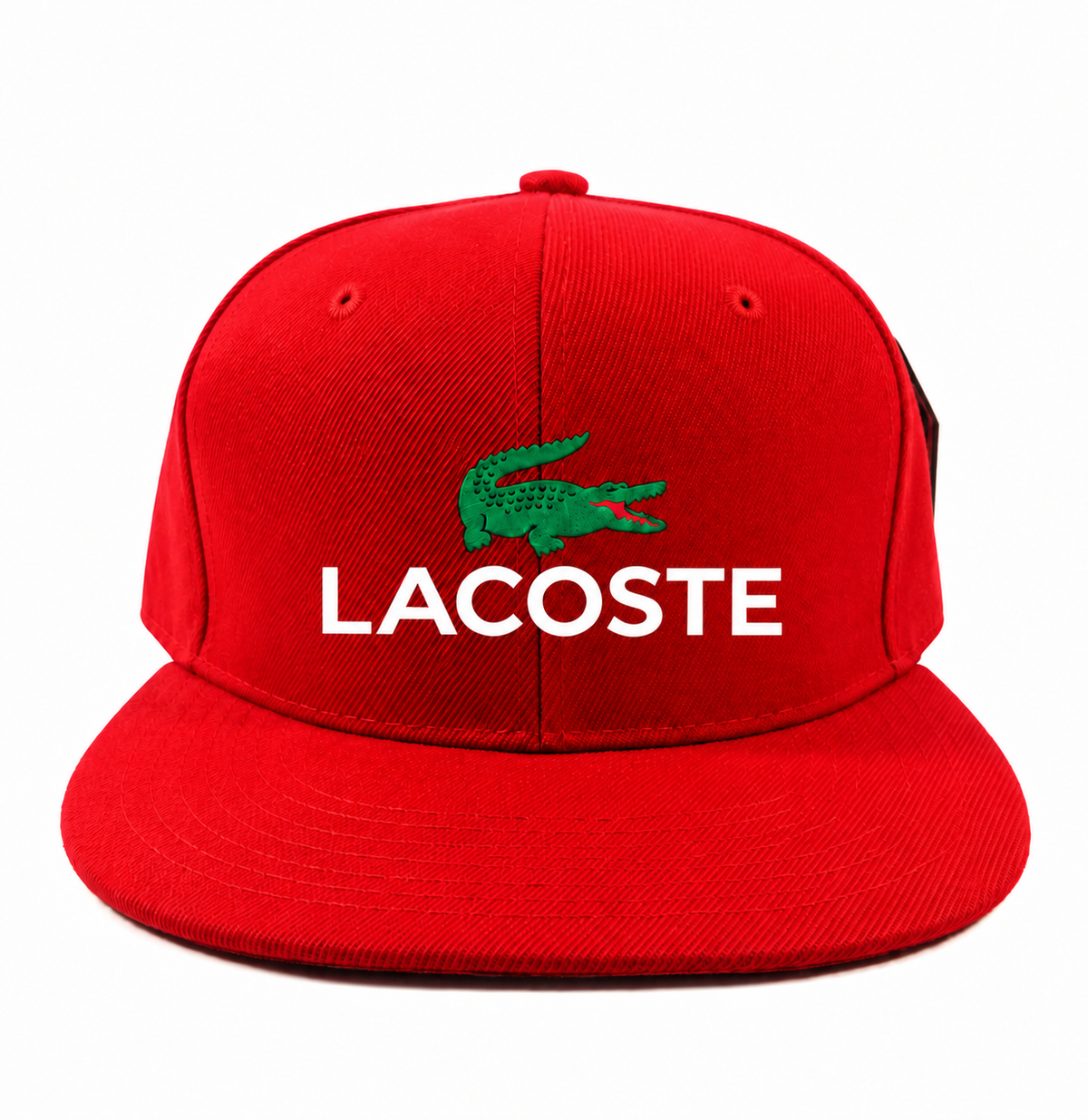 Lacoste snapback cap, Red