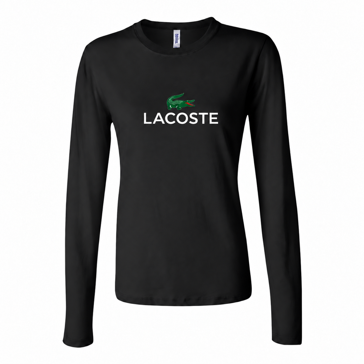 lacoste women long sleeve black