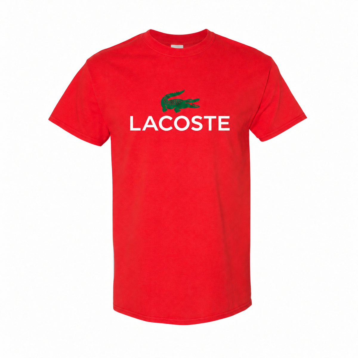 Youth Lacoste cotton T-shirt, Red