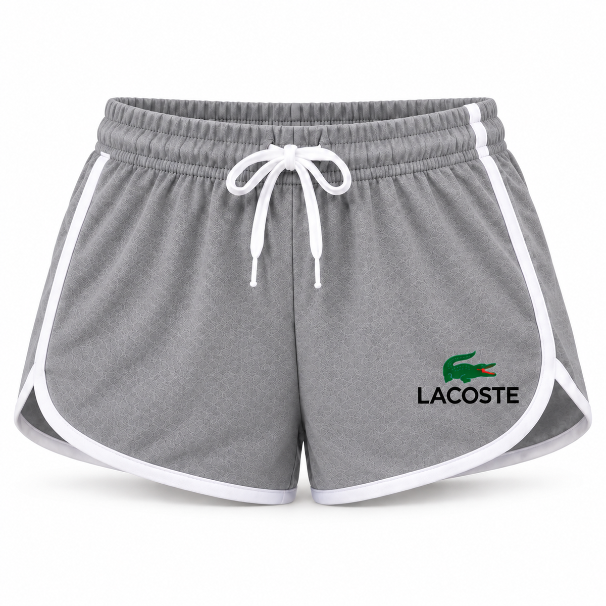 Women's Lacoste Booty Shorts, Gray