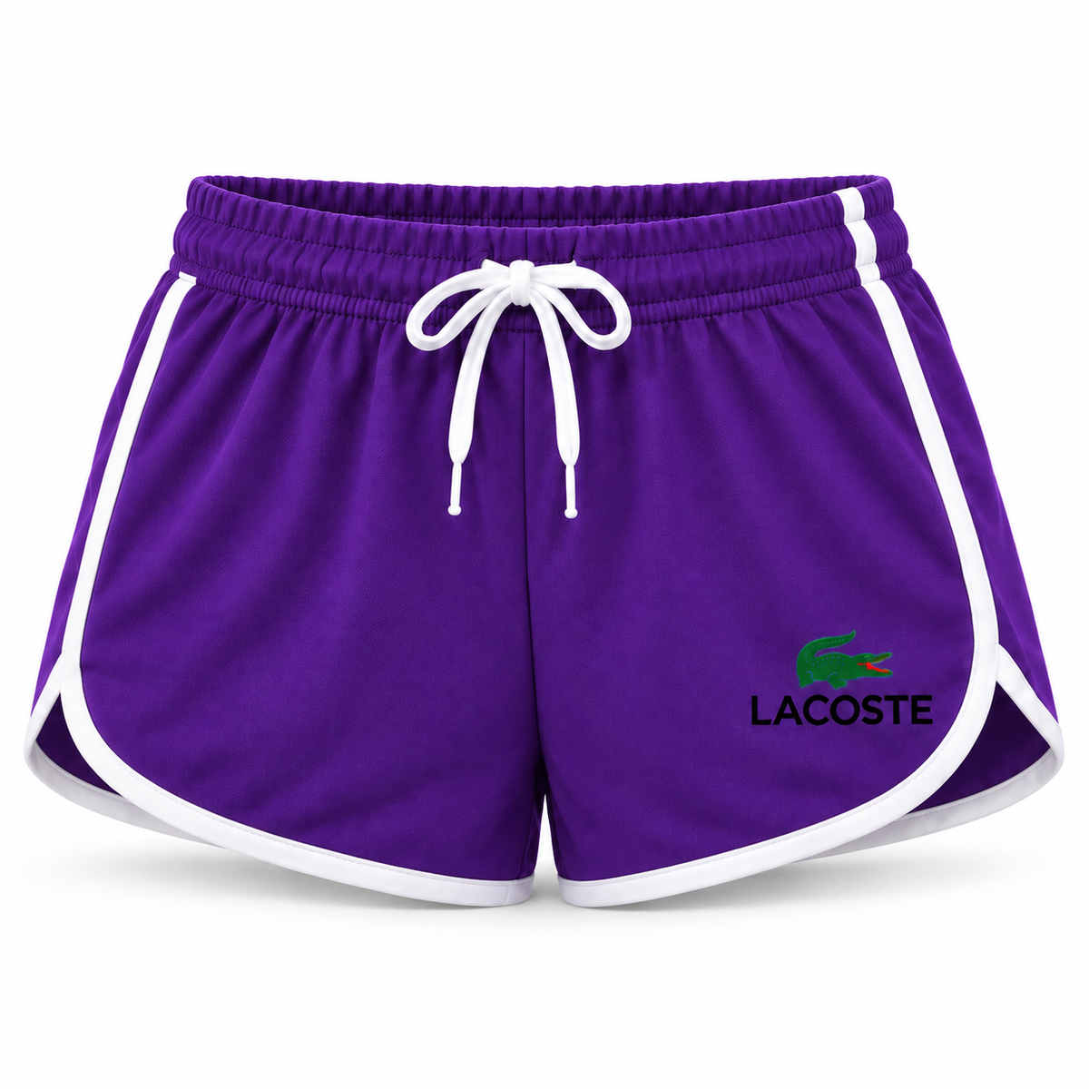 Women's Lacoste Booty Shorts, Purple