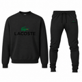 Men's Lacoste sweatshirt and joggers set, Black