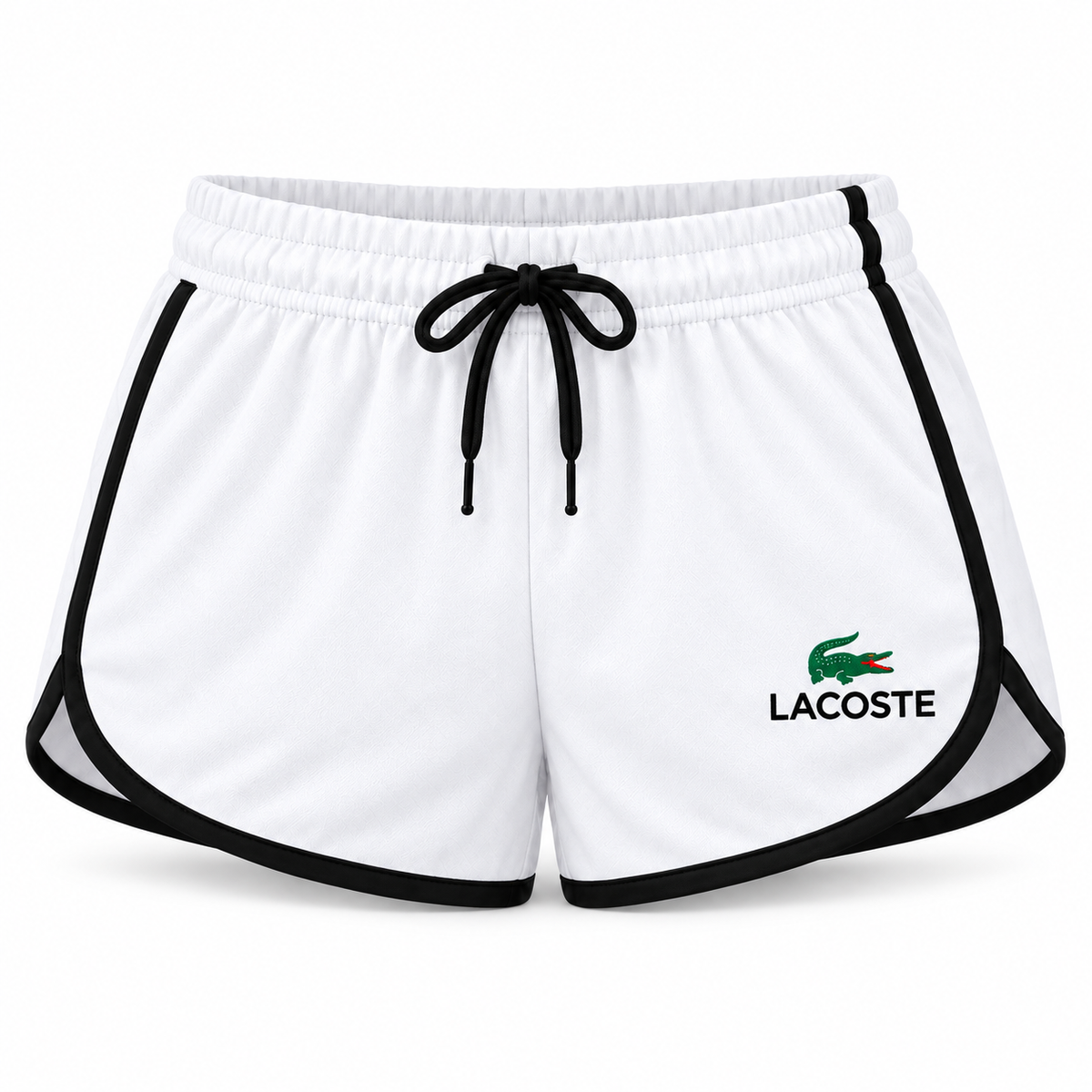 Women's Lacoste Booty Shorts, White