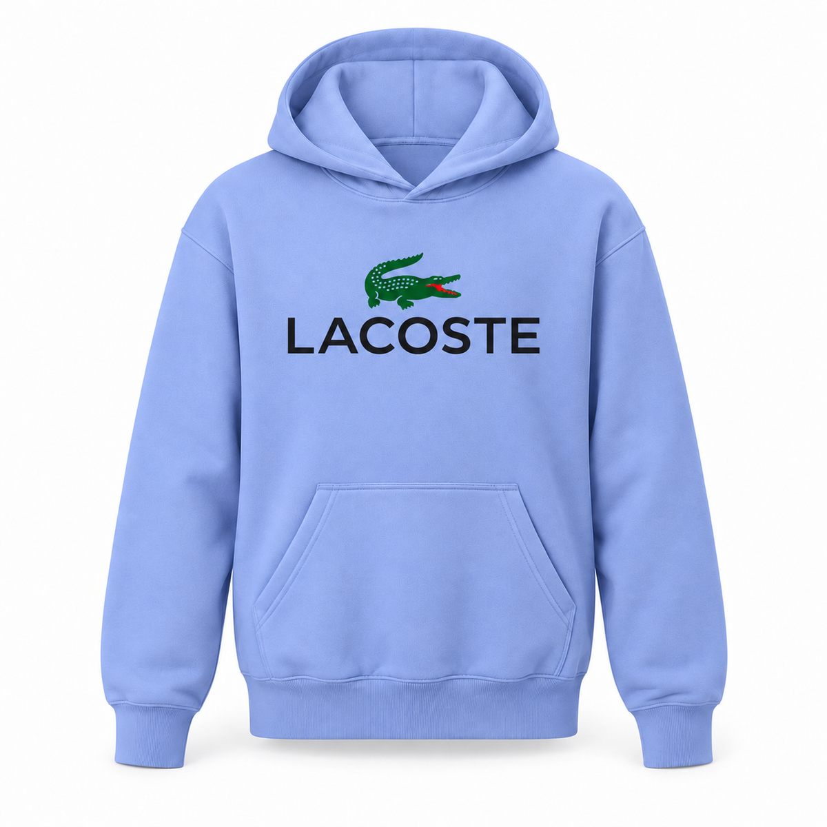 Youth Lacoste pullover hoodie, Light Blue