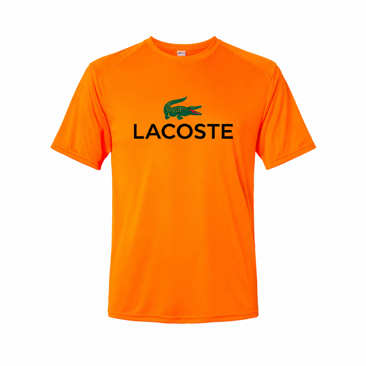 Youth Lacoste polyester T-shirt, Orange