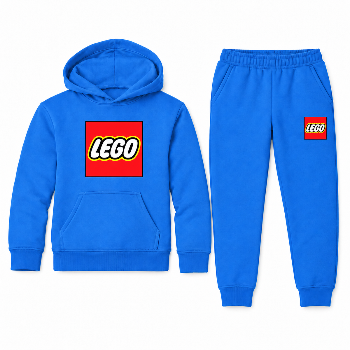 Youth LEGO hoodie and joggers set — Blue