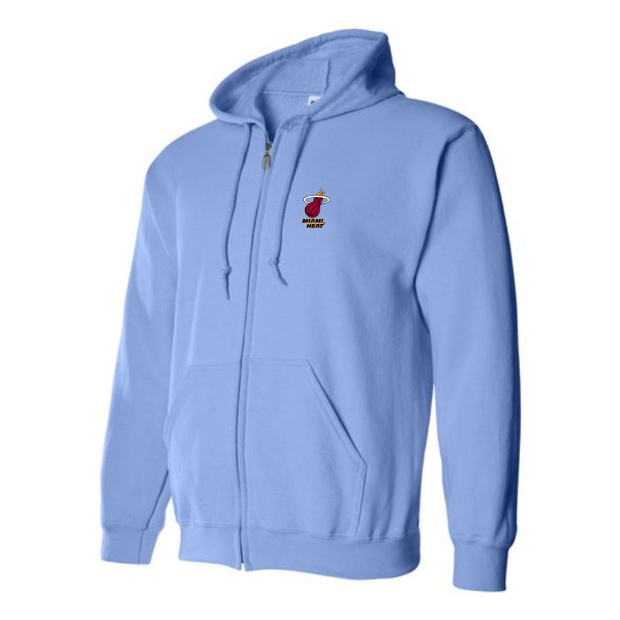 Men's Miami Heat Zipper  Hoodie