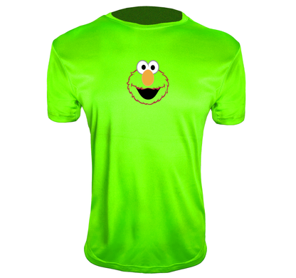 Youth Sesame Street Elmo Face Polyester T-Shirts