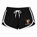 Women's Little Caesars Booty Shorts, Black