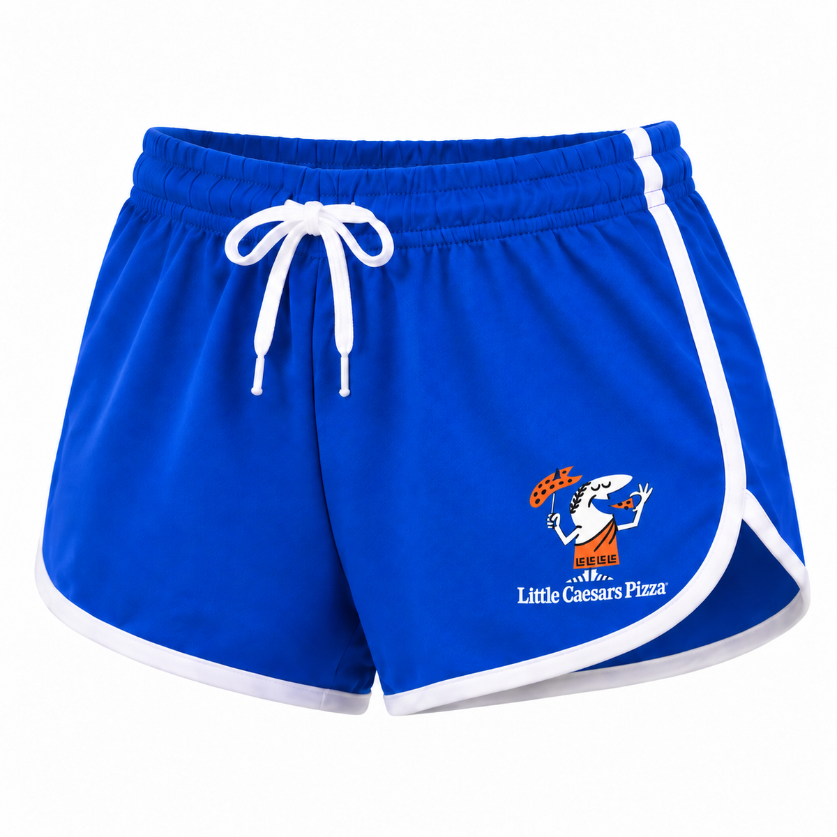 Women's Little Caesars Booty Shorts, Blue