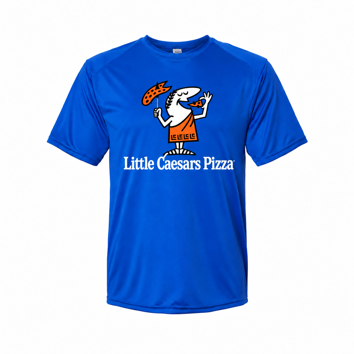 Little Caesars youth polyester tee - Royal Blue