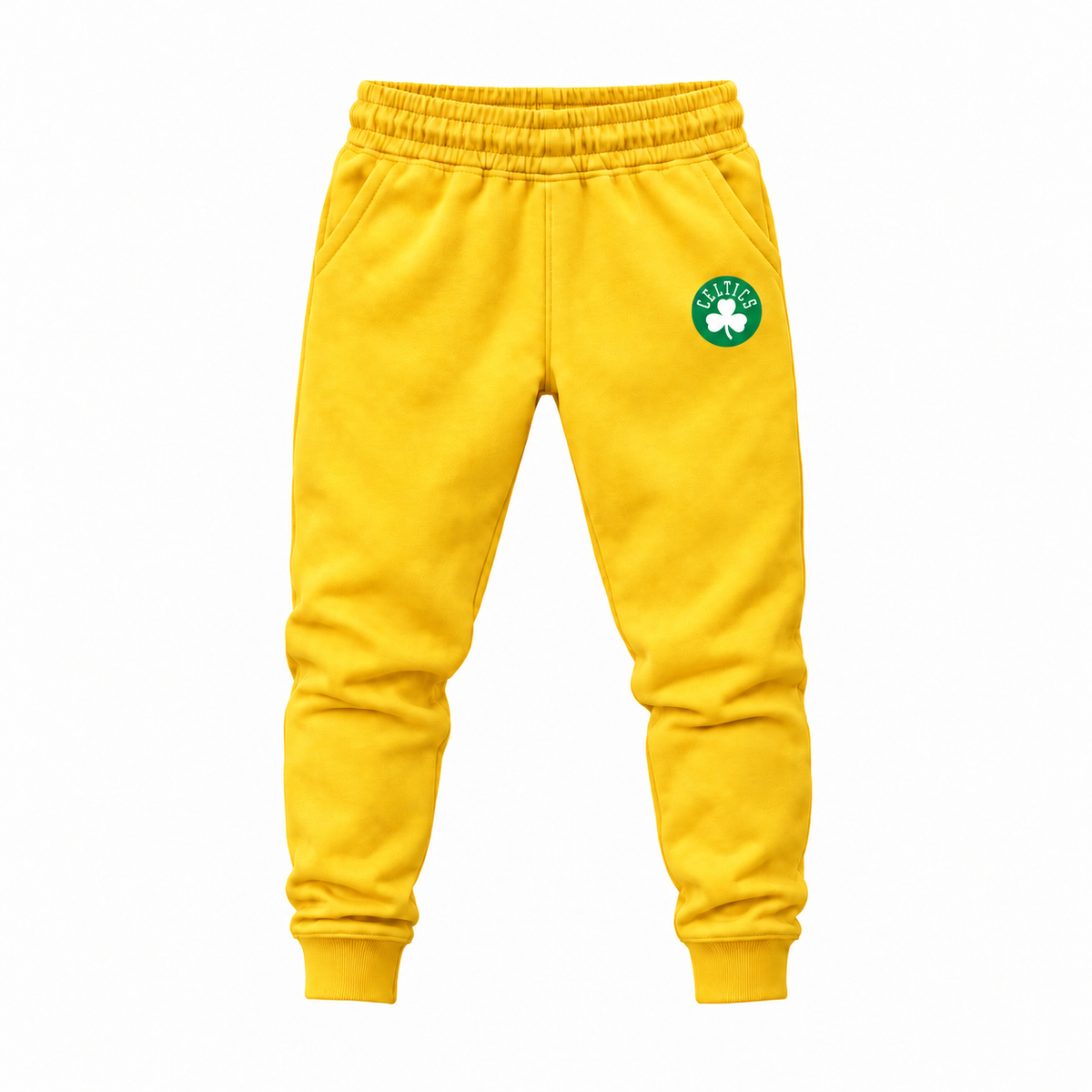 boston celtics pants yellow