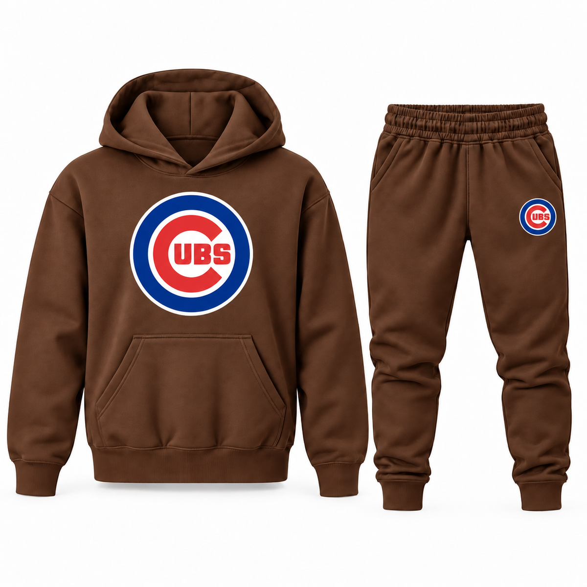 chicago cubs set brown