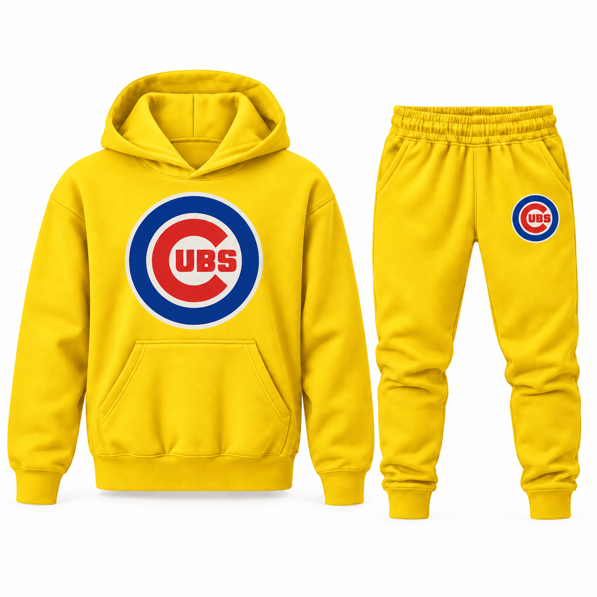 chicago cubs set yellow